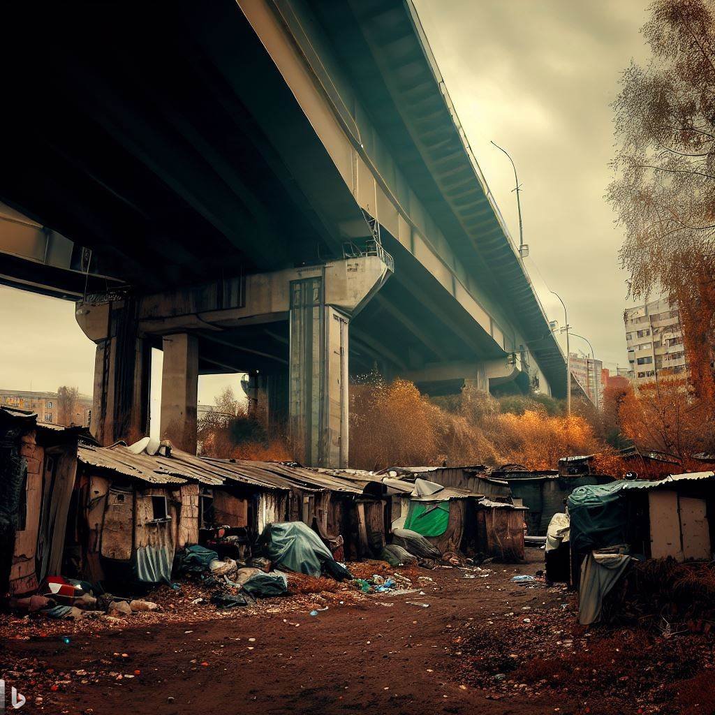 slum pod nuselakem